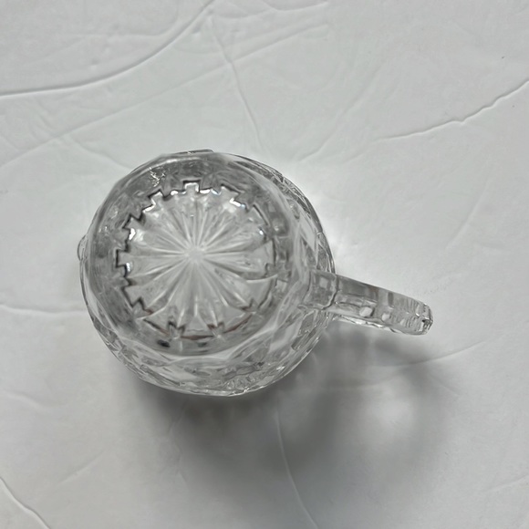 Crystal sugar&cream set on crystal dish - Picture 5 of 7